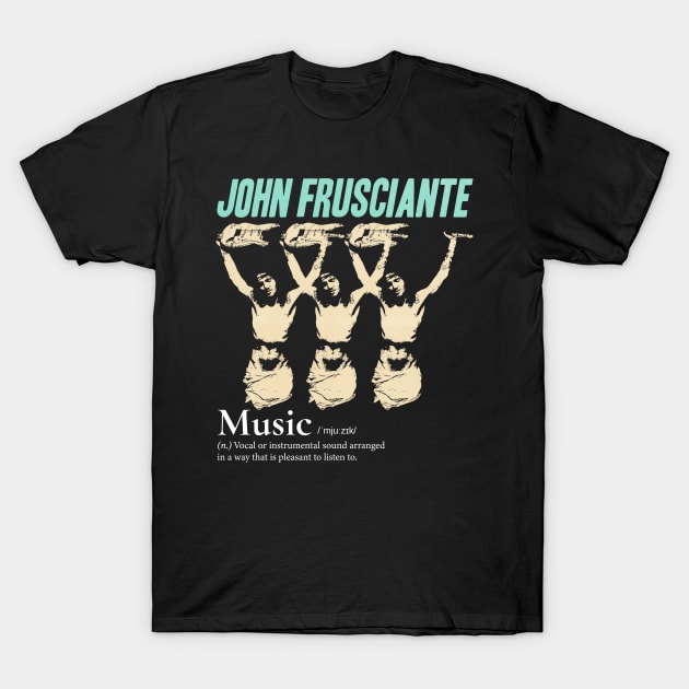 retro john frusciante T-Shirt by psninetynine